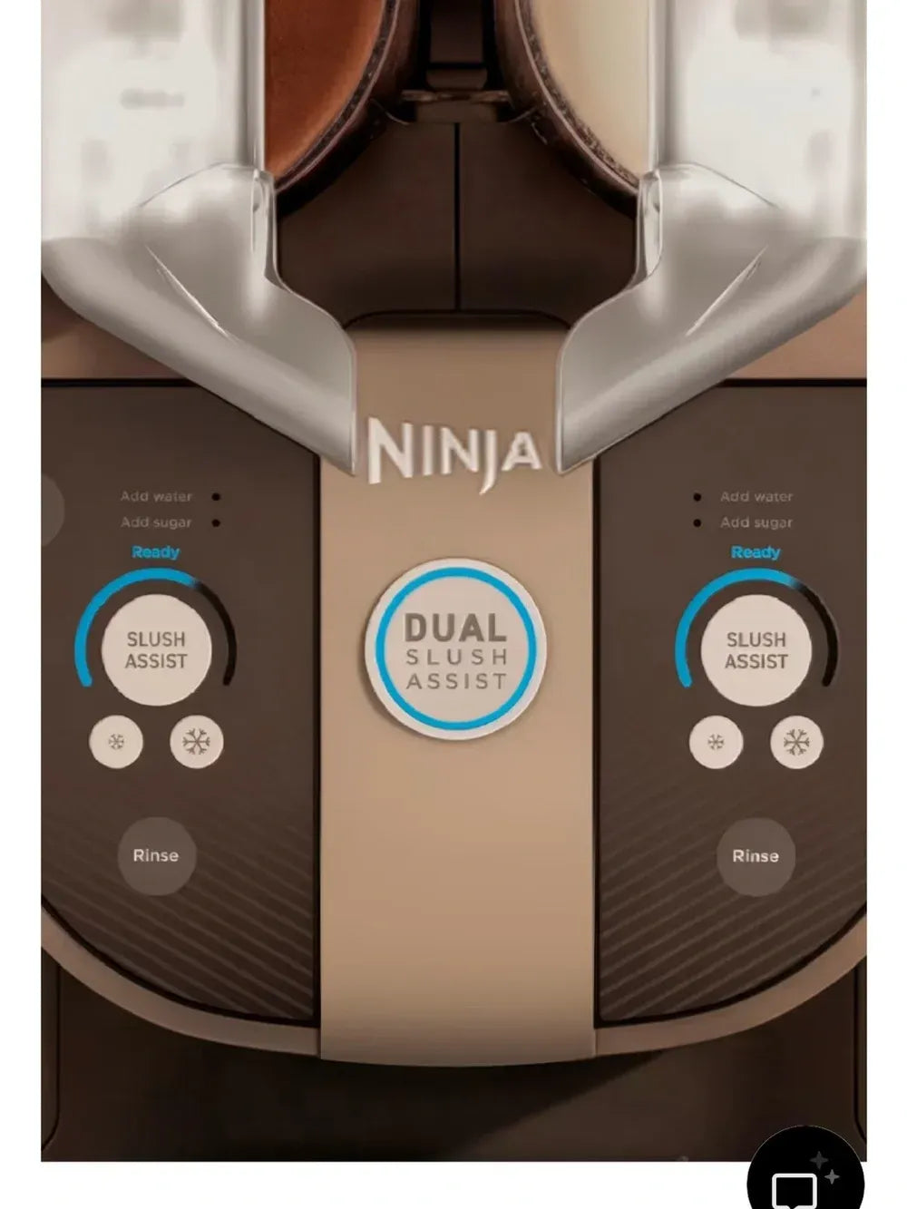 Ninja™ SLUSHi™ Twist Slushie Machine in blue, 10+ Servings