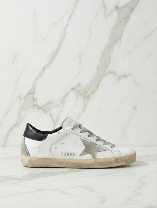 Authentic SUPERSTAR GOLDEN GOOSE Sneakers: ggdb white leather Shoes, Luxury Footwear