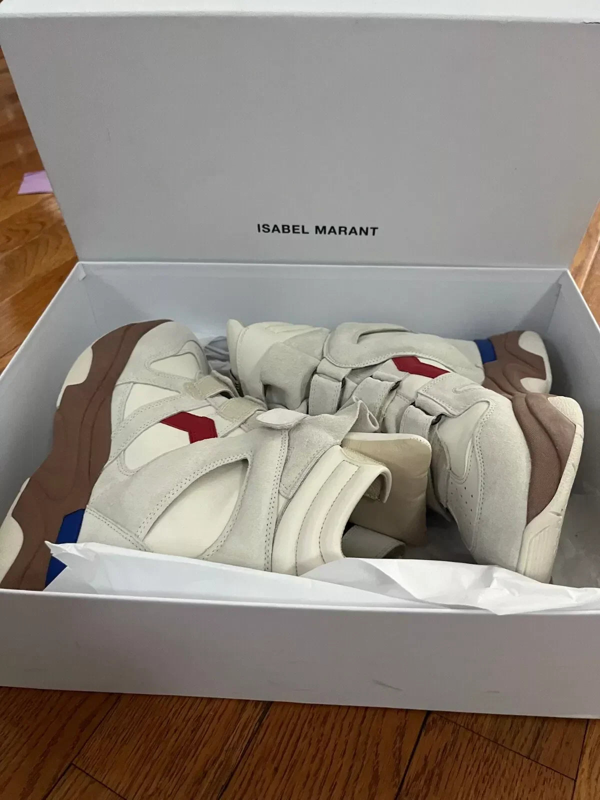 isabel marant sneakers BALSKEE SNEAKERS balskee high-top leather wedge